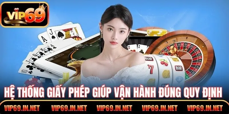 Hệ thống giấy phép giúp vận hành nền tảng đúng quy định quốc tế