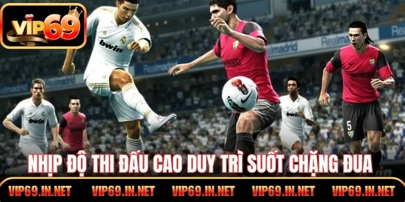 Nhịp độ thi đấu cao duy trì suốt chặng đua liên tục